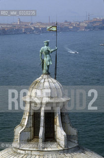Venice, about 1990. Top of the dome of the San Giorgio Church on the San Giorgio Island / Venezia, 1990. Lanterna della cupola della chiesa di San Giorgio sullisola di san Giorgio - ©Marcello Mencarini/Rosebud2