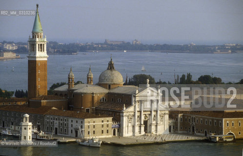 Venice, about 1990. The San Giorgio Island / Venezia, 1990 circa. Isola di san Giorgio - ©Marcello Mencarini/Rosebud2