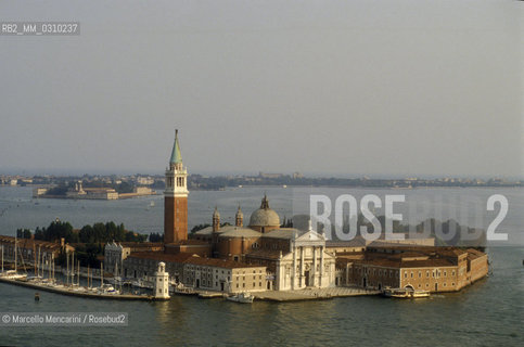 Venice, about 1990. The San Giorgio Island / Venezia, 1990 circa. Isola di san Giorgio - ©Marcello Mencarini/Rosebud2