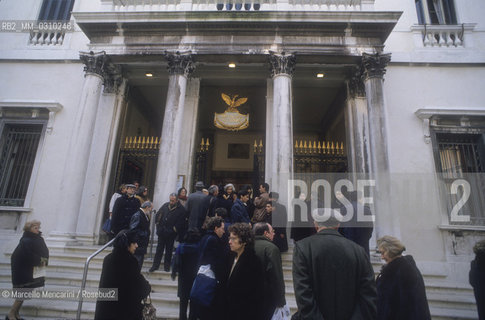 La Fenice Theater, Venice about 1990 / Gran teatro La Fenice, Venezia 1990 circa - ©Marcello Mencarini/Rosebud2