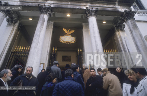 La Fenice Theater, Venice about 1990 / Gran teatro La Fenice, Venezia 1990 circa - ©Marcello Mencarini/Rosebud2