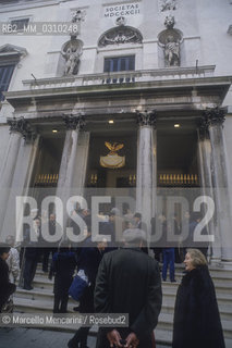 La Fenice Theater, Venice about 1990 / Gran teatro La Fenice, Venezia 1990 circa - ©Marcello Mencarini/Rosebud2
