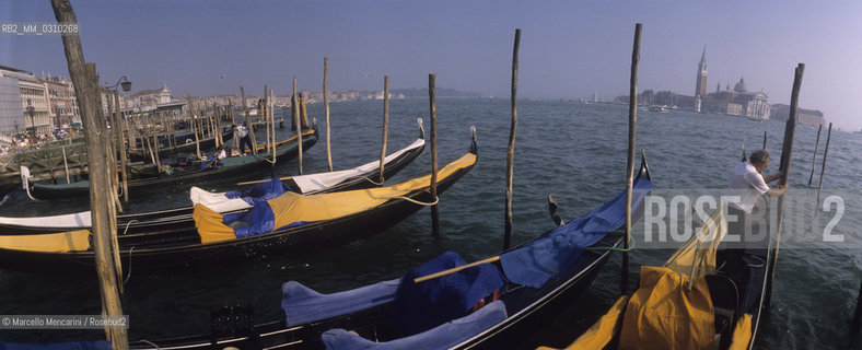 Venezia, gondole - ©Marcello Mencarini/Rosebud2