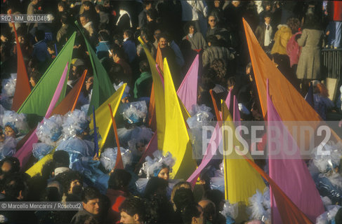 VIAREGGIO CARNIVAL, about 1987 / CARNEVALE DI VIAREGGIO, 1987 circa- ©Marcello Mencarini/Rosebud2