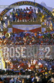 VIAREGGIO CARNIVAL, about 1987. Carnival floats / CARNEVALE DI VIAREGGIO, 1987 circa. Carri allegorici - ©Marcello Mencarini/Rosebud2