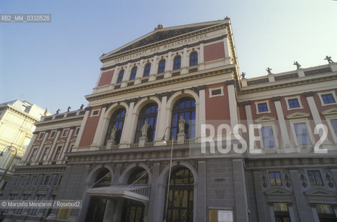 Vienna Musikverein - ©Marcello Mencarini/Rosebud2