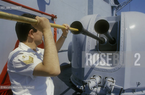 La Spezia Military Port. Italian Navy frigate ship ZEFIRO / La Spezia, Porto militare. La nave fregata della Marina italiana ZEFIRO - ©Marcello Mencarini/Rosebud2