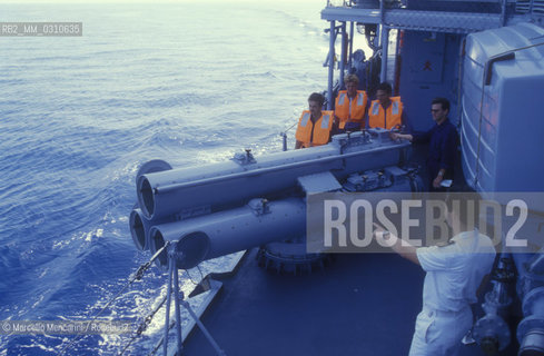 La Spezia Military Port. Italian Navy frigate ship ZEFIRO / La Spezia, Porto militare. La nave fregata della Marina italiana ZEFIRO - ©Marcello Mencarini/Rosebud2