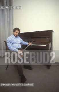 Soviet-born Israeli conductor Yuri Ahronovitch (about 1980) / Il direttore dorchestra Yuri Ahronovitch (1980 circa) - ©Marcello Mencarini/Rosebud2