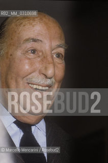 Italian publisher Valentino Bompiani (1979) / Leditore Valentino Bompiani (1979) - ©Marcello Mencarini/Rosebud2