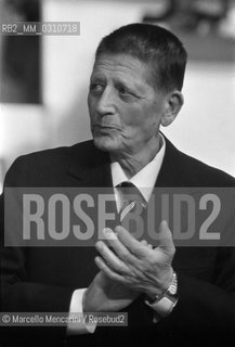 Rome, 1979. Italian politician Giorgio Amentola at the 15th Congress of his Party, the Italian Communist Party / Roma, 1979. Il politico Giorgio Amendola al 15° congresso del suo partito, il Partito Comunista Italiano (PCI) - ©Marcello Mencarini/Rosebud2