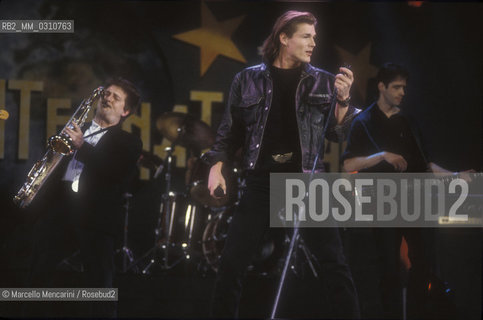 Norwegian pop band a-ah (1991) / Il gruppo pop norvegese a-ha (1991) - ©Marcello Mencarini/Rosebud2