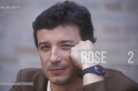 Italian conductor Roberto Abbado (1991) / Il direttore dorchestra Roberto Abbado (1991) - ©Marcello Mencarini/Rosebud2