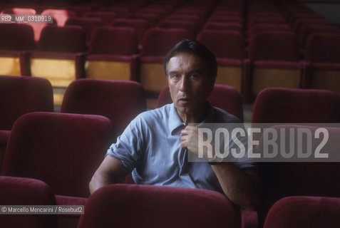 Music conductor Claudio Abbado. Bolzano 1991 / Il direttore dorchestra Claudio Abbado. Bolzano 1991 - ©Marcello Mencarini/Rosebud2
