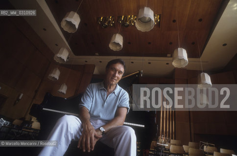 Music conductor Claudio Abbado. Bolzano 1991 / Il direttore dorchestra Claudio Abbado. Bolzano 1991 - ©Marcello Mencarini/Rosebud2