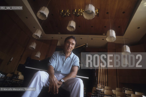 Music conductor Claudio Abbado. Bolzano 1991 / Il direttore dorchestra Claudio Abbado. Bolzano 1991 - ©Marcello Mencarini/Rosebud2