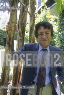 Rome, 1998. Italian sociologist Sabino Acquaviva / Roma, 1998. Il sociologo Sabino Acquaviva - ©Marcello Mencarini/Rosebud2