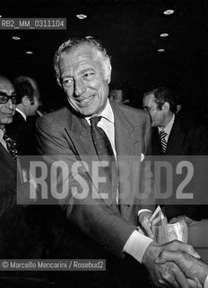 Italian entrepreneur Gianni Agnelli, about 1979/ Gianni Agnelli, 1979 circa - ©Marcello Mencarini/Rosebud2