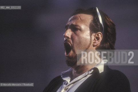 Italian bass-baritone Simne Alaimo (1992) / Il baritono Simone Alaimo (1992) - ©Marcello Mencarini/Rosebud2