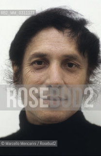 Italian sociologist Francesco Alberoni. Milan, 1980 / Francesco Alberoni, sociologo. Milano,1980 - ©Marcello Mencarini/Rosebud2