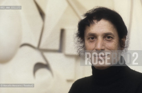 Italian sociologist Francesco Alberoni. Milan, 1980 / Francesco Alberoni, sociologo. Milano,1980 - ©Marcello Mencarini/Rosebud2