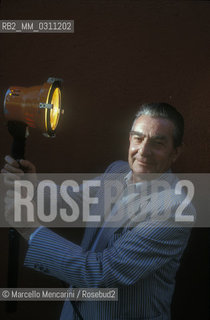 Venice Film Festival 1989. French director of photography Henri Alekan / Mostra del Cinema di Venezia 1989. Il direttore della fotografia Henri Alekan - ©Marcello Mencarini/Rosebud2