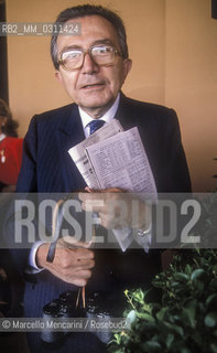 Rome, about 1990. Italian politician leader of Christian Democracy Party Giulio Andreotti / Roma, 1990 circa. Il politico democristiano Giulio Andreotti - ©Marcello Mencarini/Rosebud2