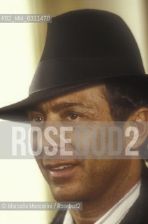 Sanremo Italian Song Festival 1988. Canadian singer, songwriter and actor Paul Anka / Festival di Sanremo 1988. Il cantante Paul Anka - ©Marcello Mencarini/Rosebud2
