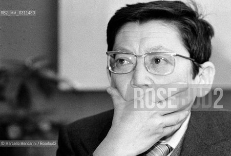 Italian sociologist Achille Ardigò (1979) / Il sociologo Achille Ardigò (1979) - ©Marcello Mencarini/Rosebud2