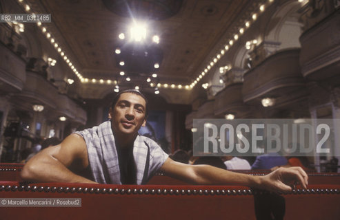 Italian dancer Giuseppe Arena (about 1988) / Il ballerino Giuseppe Arena, (1988 circa) - ©Marcello Mencarini/Rosebud2
