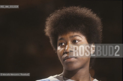 British singer-songwriter Joan Armatrading (about 1985) / La cantante Joan Armatrading (1985 circa) - ©Marcello Mencarini/Rosebud2