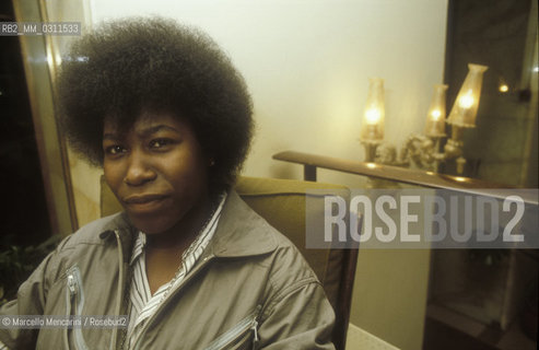 British singer-songwriter Joan Armatrading (about 1985) / La cantante Joan Armatrading (1985 circa) - ©Marcello Mencarini/Rosebud2