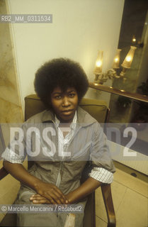 British singer-songwriter Joan Armatrading (about 1985) / La cantante Joan Armatrading (1985 circa) - ©Marcello Mencarini/Rosebud2