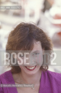 Venice Lido, Venice Film Festival 1983. French actress Sabine Azéma / Lido di Venezia, Mostra del Cinema di Venezia 1983. Lattrice Sabine Azéma - ©Marcello Mencarini/Rosebud2