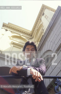 Spoleto, 1984. Romanian conductor Christian Badea / Spoleto, 1984. Il direttore dorchestra Christian Badea - ©Marcello Mencarini/Rosebud2