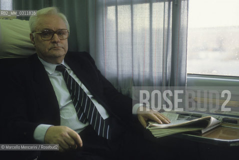 Theater manager Carlo Maria Badini, (1992) / Carlo Maria Badini, manager teatrale (1992) - ©Marcello Mencarini/Rosebud2