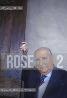 Venice, 1998. Italian businessman Orazio Bagnasco / Venezia, 1998. Orazio Bagnasco, finanziere e imprenditore - ©Marcello Mencarini/Rosebud2