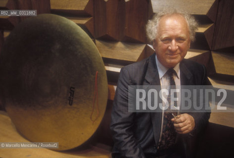 Austrian conductor and chorus master Norbert Balatsch, 1995 / Il direttore dorchestra e maestro del coro Norbert Balatsch, 1995 - ©Marcello Mencarini/Rosebud2