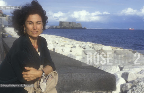 Naples, 1993. Mirella Baracco, founder of Association Naples 99, to promote the cultural heritage of Naples / Napoli 1993. Mirella Baracco, fondatrice dellassociazione Napoli 99, per valorizzare il patrimonio culturale di Napoli - ©Marcello Mencarini/Rosebud2