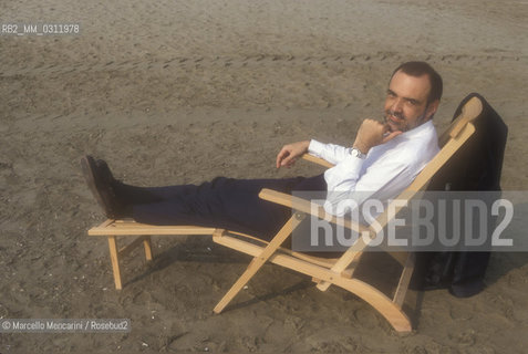 Venice Lido, 1999. Venice Film Festival director Alberto Barbera / Lido di Venezia, 1999. Il direttore della Mostra del Cinema di venezia Alberto Barbera - ©Marcello Mencarini/Rosebud2