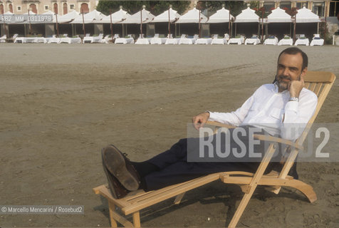 Venice Lido, 1999. Venice Film Festival director Alberto Barbera / Lido di Venezia, 1999. Il direttore della Mostra del Cinema di venezia Alberto Barbera - ©Marcello Mencarini/Rosebud2