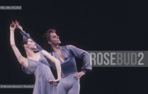 Ballet dancers Mikhail Baryshnikov and Susan Jaffe in Other Dances, about 1980 / I ballerini Mikhail Baryshnikov e Susan Jaffe in Other dances, 1980 circa - ©Marcello Mencarini/Rosebud2