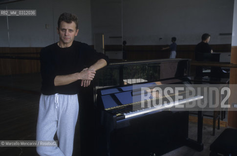 Rome, 1995. Russian dancer Mikhail Baryshnikov / Roma, 1995. Il ballerino Mikhail Baryshnikov - ©Marcello Mencarini/Rosebud2