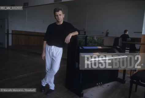 Rome, 1995. Russian dancer Mikhail Baryshnikov / Roma, 1995. Il ballerino Mikhail Baryshnikov - ©Marcello Mencarini/Rosebud2