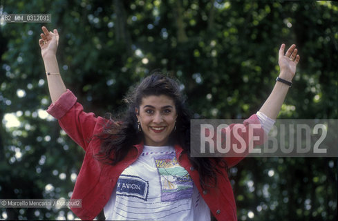 Rome, 1992. Opera singer Cecilia Bartoli / Roma, 1992. La cantante lirica Cecilia Bartoli - ©Marcello Mencarini/Rosebud2