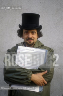 Venice Music Biennal 1991. Italian composer Giorgio Battistelli / Biennale Musica di Venezia 1991. Il compositore Giorgio Battistelli - ©Marcello Mencarini/Rosebud2