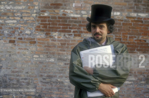 Venice Music Biennal 1991. Italian composer Giorgio Battistelli / Biennale Musica di Venezia 1991. Il compositore Giorgio Battistelli - ©Marcello Mencarini/Rosebud2