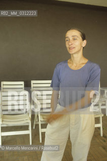Venice, 1985. German choreographer Pina Bausch at Venice Biennale Theater for a retrospective dedicated to her  / Venezia, 1985. La coreografa tedesca Pina Bausch alla Biennale Teatro che le dedica una retrospettiva - ©Marcello Mencarini/Rosebud2