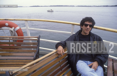 Toronto, 1990. Italian singer-songwriter Eugenio Bennato / Toronto, 1990. Il cantautore Eugenio Bennato - ©Marcello Mencarini/Rosebud2
