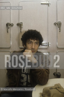 Venice, about 1980. Italian pop-rock singer and songwriter Edoardo Bennato after a concert / Venezia, 1980 circa. Il cantante Edoardo Bennato dopo un concerto concerto - ©Marcello Mencarini/Rosebud2